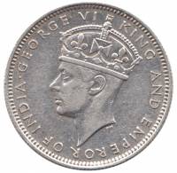 () Монета Малайя 1939 год   ""   Серебро (Ag)  XF